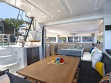 Lagoon 43 Cockpit and helm station